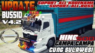 Download lagu 'CUNG CAMPA' UPDATE KODENAME SOUND HINO CUNG SULAWESI CAMPA CAMPA BUSSID V4.2 | MOD BUSSID TERBARU