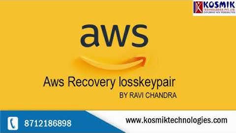 Recovery Lost EC2 KeyPair in Amazon Web Services | AWS Recovery Loss Key Pair