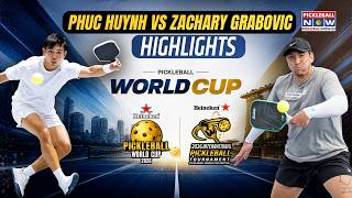 Phuc Huynh vs Zachary Grabovic | Pickleball World Cup Battle Goes Full Throttle! PWC 2026 Highlights