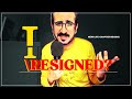 I Resigned? | May be it's my last day in office. @artbyrehankhan #officelife #resigned