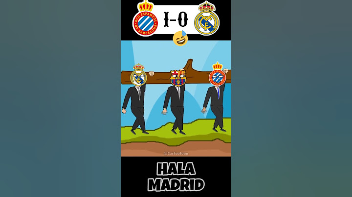 Highlights of Espanyol vs real madrid 1 - 0 👍⚽️