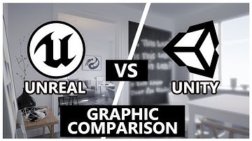 Unity vs Unreal | Graphics Comparison | unity vs unreal for beginners