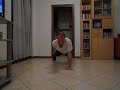 One arm push up: my best form, close to perfect