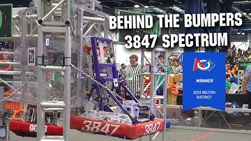 3847 Spectrum | Behind the Bumpers | FRC CRESCENDO Robot