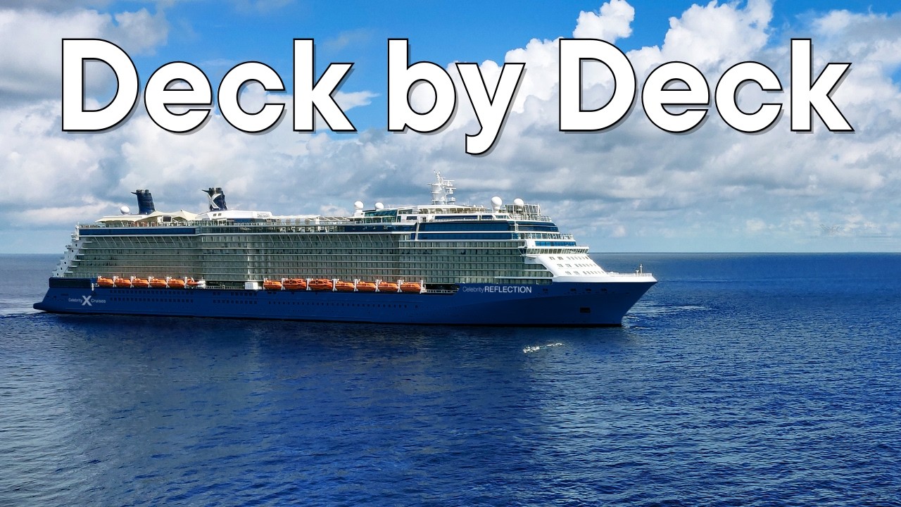 Full Celebrity Reflection Ship Tour | Deck by Deck!