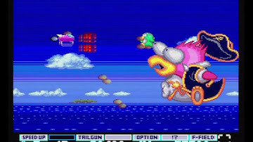 MiST FPGA - PCEngine - Parodius gameplay