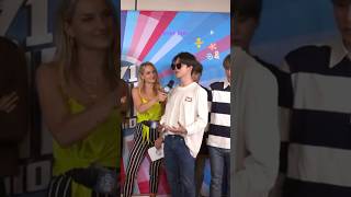 When Jimin Realized He Was Using The MC's Mic Instead Of His Own 😂🤣 #shorts #bts #jimin