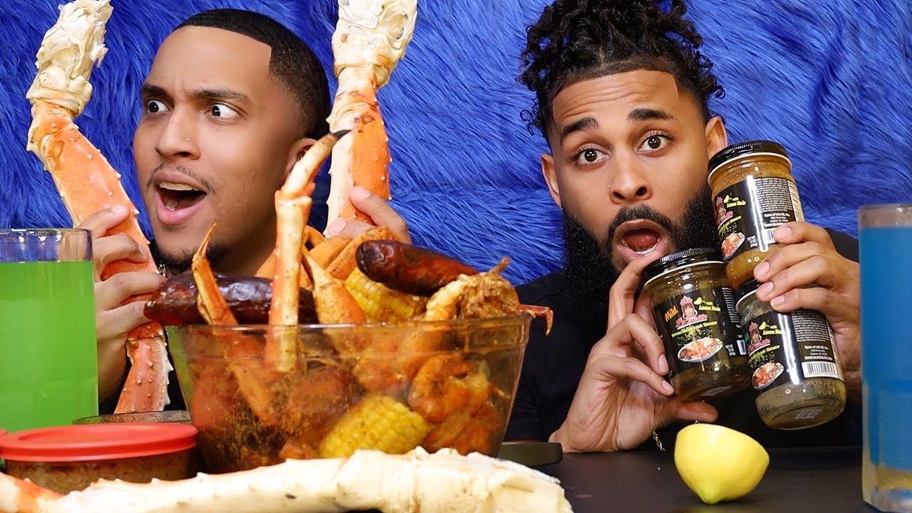 WOW 2 Foot King Crab Legs Plus Blove's New Sauce Review