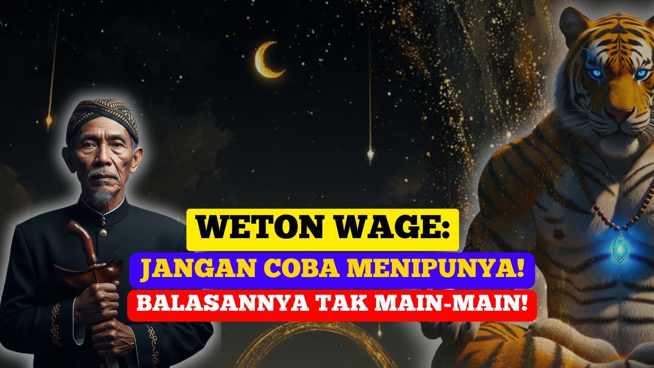 WETON WAGE: JANGAN COBA MENIPUNYA! BALASANNYA TAK MAIN-MAIN! - MAKNA WETON