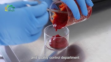 Quality control from Kunyu tomato paste