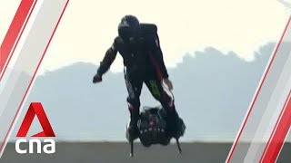 Frenchman fails in attempt to cross English Channel on hoverboard