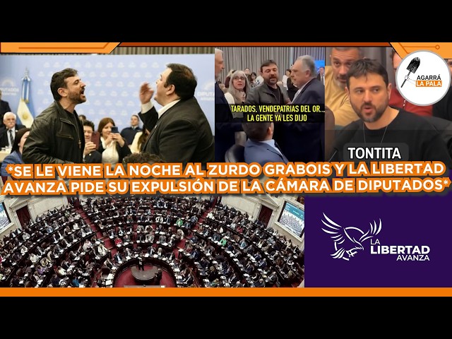 SE LE TERMINÓ LA J*DA A GRABOIS Y EL GOBIERNO DE MILEI AVANZA POR SU EXPULSIÓN: "SE VA DEL CONGRESO"