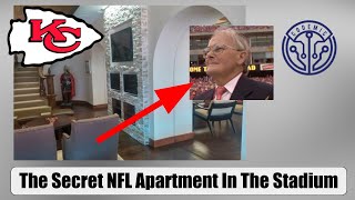 The NFL's Secret Stadium Apartment - Arrowhead Stadium's Secret Apartment Built By Lamar Hunt