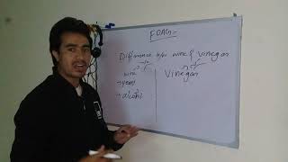 Difference between Wine and Vinegar Details