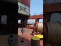 CONTAINERS EVERYWHERE AT PORT 😳📦 | SHIP + TERMINAL VIEW | #shortsfeed #shorts #viralshorts