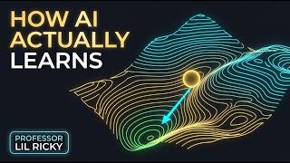 How AI Actually Learns: Gradient Descent Visually Explained | Professor Lil Ricky