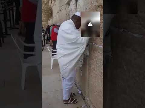 NNAMDI KANU Is Back… Spotted Praying In JERUSALEM