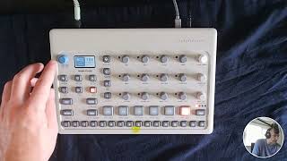 Free midi app to make and record 303 style patterns on Elektron Model Cycles