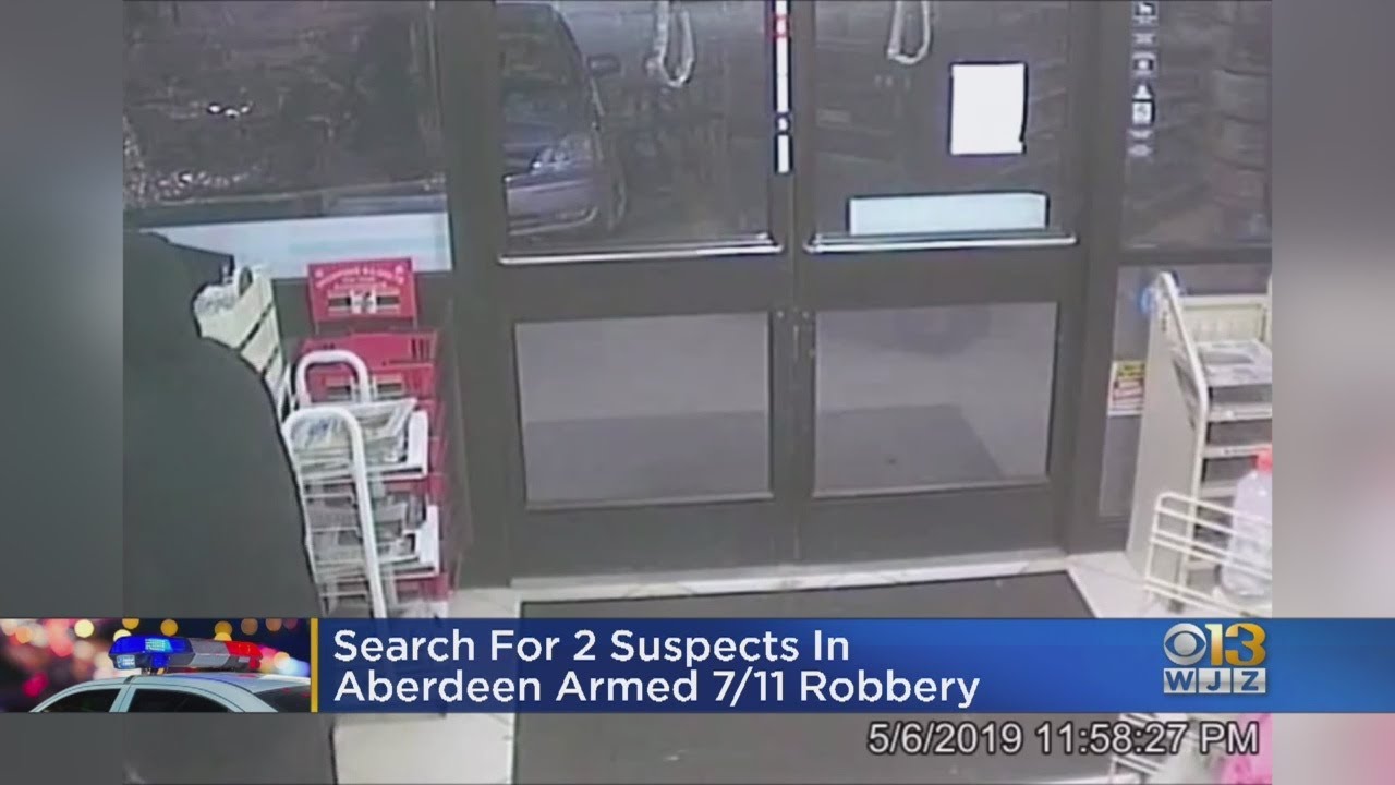 Police Search For Two Suspects In Aberdeen 7-Eleven Armed Robbery - YouTube