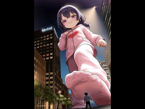 Giantess Video: Lizzie's Playful Growth Part 2