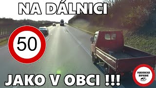 Po dálnici jako v obci, vytlačování, proč mě vytroubil ?! - Dashcam kompilace #172