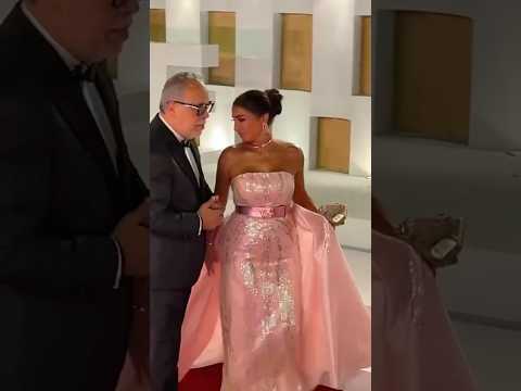 أجمل كابلز علي الريد كاربيت ظهور مميز للفنان اشرف زكي مع زوجته روجينا