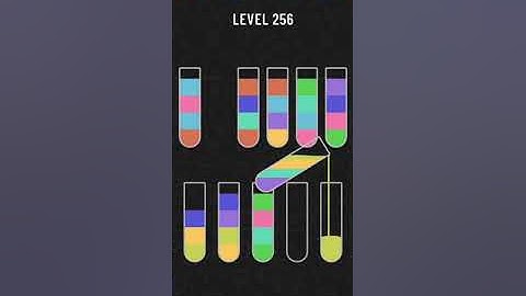 Water Sort Puzzle Level 256 Walkthrough Solution Android/iOS 💦