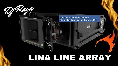 LINA Very Compact Linear Line Array Loudspeaker 📢 | Meyer Sound LANA Line Array @DjRayaOfficial