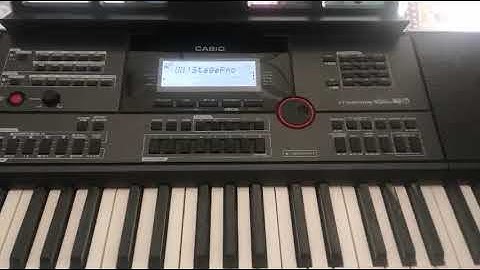 How to Reset casio Ctx 9000in keyboard