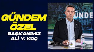 Başkanımız Ali Y. Koç Gündeme Dair Açıklamalarda Bulundu