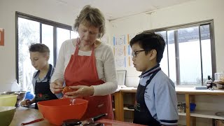 Curriculum linking in the Kitchen Garden Program