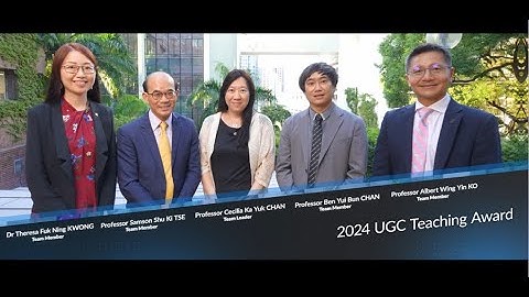 Awardee of 2024 UGC Teaching Award - Holistic Competency and Virtues Education Team