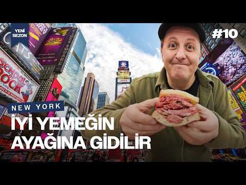 İyi Yemeğin Ayağına Gidilir #10 | New York Lezzetleri | İlker Ayrık’la Ailecek Vlog | Pastrami