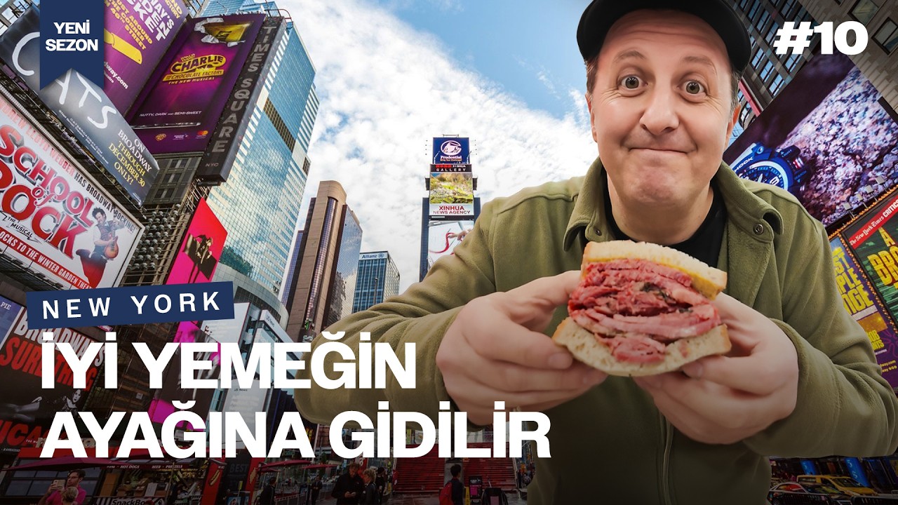 İyi Yemeğin Ayağına Gidilir #10 | New York Lezzetleri | İlker Ayrık’la Ailecek Vlog | Pastrami