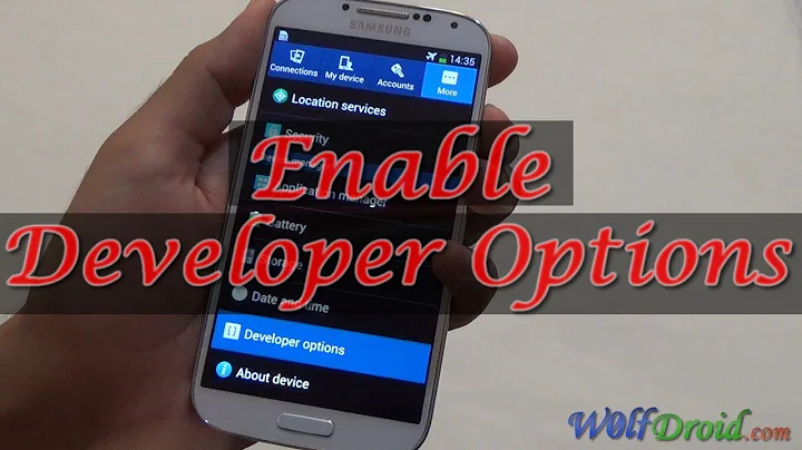 How to Enable Developer Options on Samsung Galaxy S4