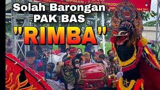 Solah Barongan RIMBA ( Pak Bas ) Jaranan TURONGGO PUTRO LAWE