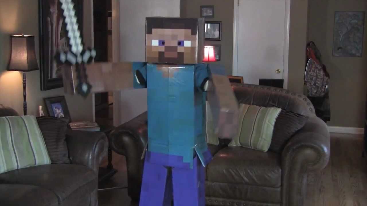 herobrine minecraft costume