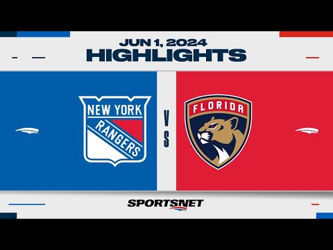 NHL Game 6 Highlights | Rangers vs. Panthers - June 1, 2024