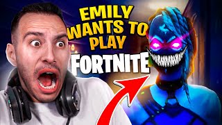 EMILY WANTS TO PLAY ΑΛΛΑ… ΣΤΟ FORTNITE * ΤΡΟΜΑΚΤΙΚΟ *