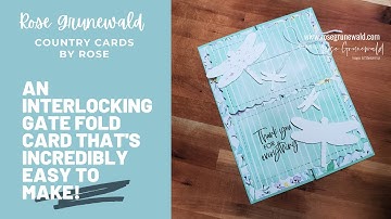 An Interlocking Gatefold Card That