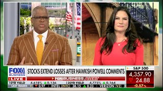 Stocks Extend Losses After Hawkish Powell Comments — DiMartino Booth and Charles Payne of FBN