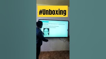 Unboxing: Interactive Flat Panel – NO MORE Boring Lessons! #unboxing
