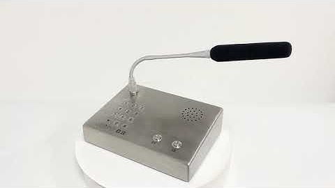 Intercom dispatching room PBX system desktop conference Telephone with microphone JWDT663