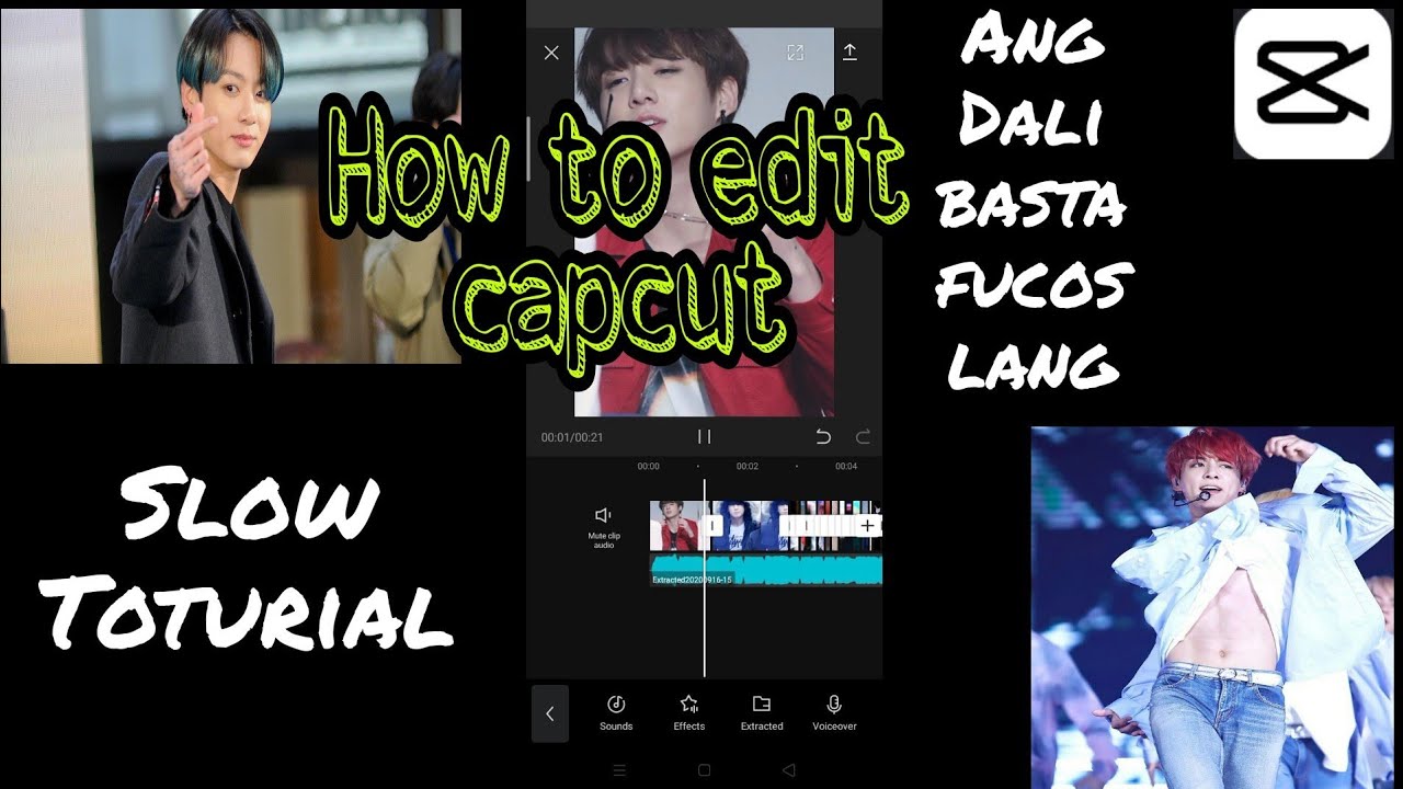Paano mag edit sa Capcut Apps(Korean Version) / Clariza Petrola - YouTube
