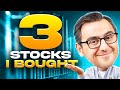 3 stocks i am buying this week  april 2024