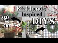 DIY Kirklands Inspired Decor | Dollar Tree Farmhouse Christmas DIYS | Krafts by Katelyn