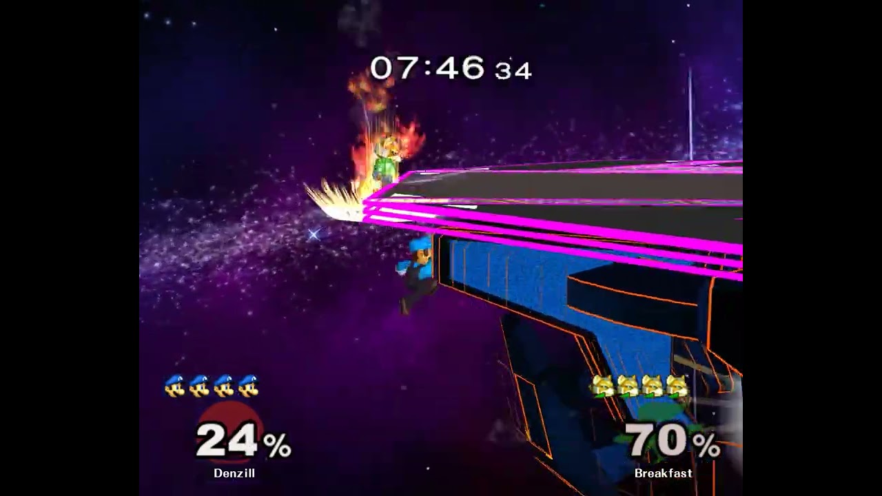 MFA! 147 Melee Singles LQF – Denzill ⟮Luigi⟯ vs Breakfast ⟮Fox⟯