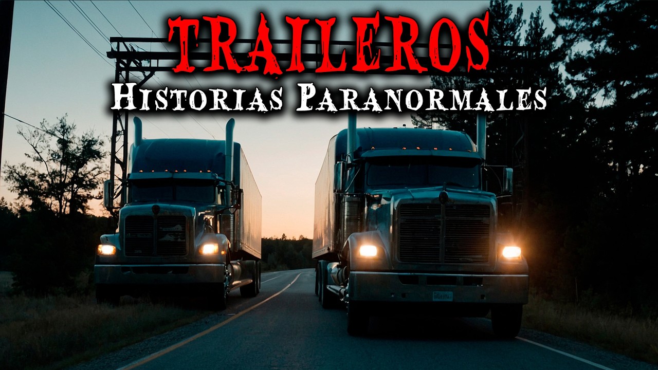 1 Hora de Historias de Terror Paranormales de Traileros  - Relatos de Horror