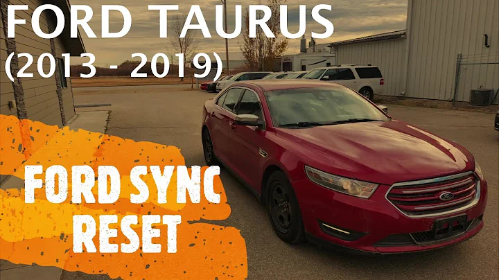 Ford Taurus - FORD SYNC RESET (Hard and Soft Reset) 2013 - 2019