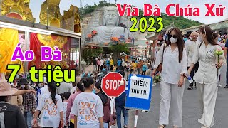 Lễ Hội Vía Bà Chúa Xứ Núi Sam 2023 - Dừng thu phí, Giá Phòng Tăng Vọt, Áo Bà 5 - 7 triệu